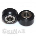 POM Pulley Wheel with bearing 15.3x8.8